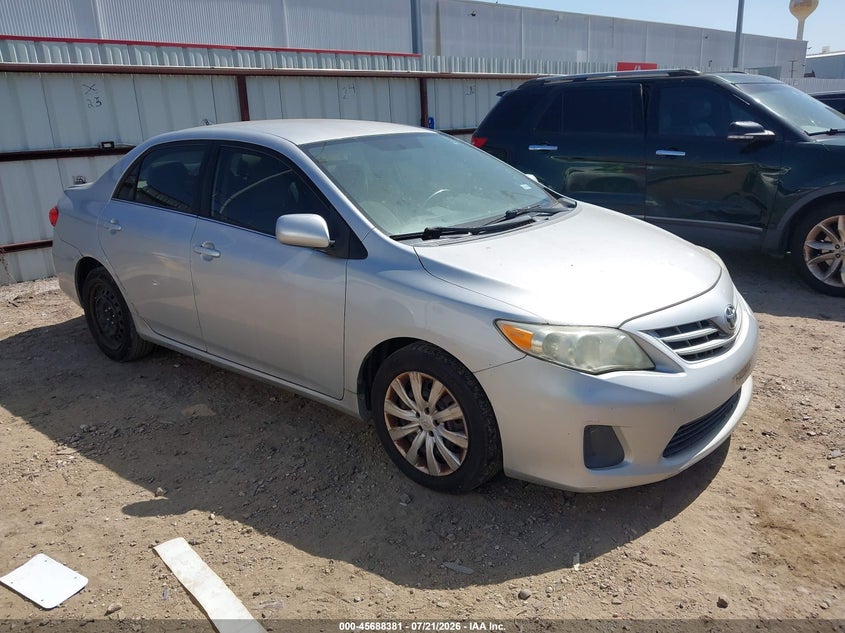 2013 Toyota Corolla VIN 5YFBU4EE9DP093511 IAAI salvage auction — NORMAL WEAR, Clear (Arkansas), sold $1,550 on 2026-07-30 (photo 1)
