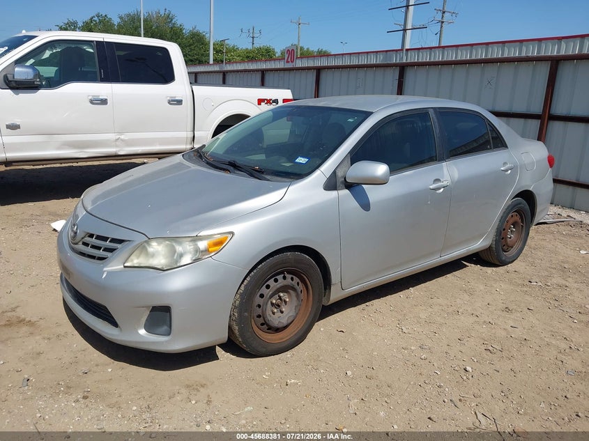 2013 Toyota Corolla VIN 5YFBU4EE9DP093511 IAAI salvage auction — NORMAL WEAR, Clear (Arkansas), sold $1,550 on 2026-07-30 (photo 2)