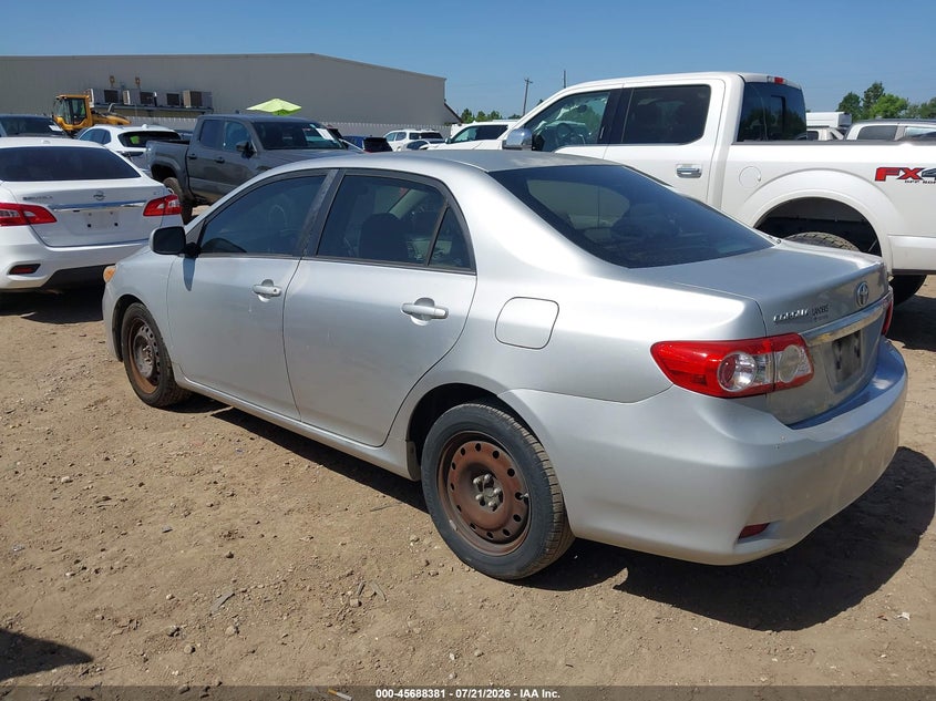 2013 Toyota Corolla VIN 5YFBU4EE9DP093511 IAAI salvage auction — NORMAL WEAR, Clear (Arkansas), sold $1,550 on 2026-07-30 (photo 3)