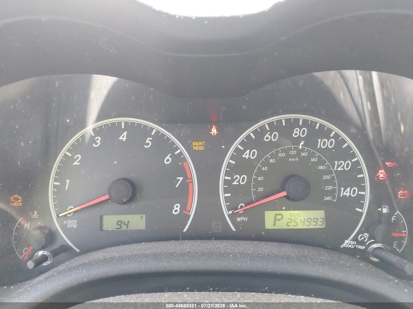 2013 Toyota Corolla VIN 5YFBU4EE9DP093511 IAAI salvage auction — NORMAL WEAR, Clear (Arkansas), sold $1,550 on 2026-07-30 (photo 7)