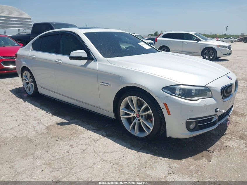 2014 BMW 5 series VIN WBA5B3C50ED535173 IAAI salvage auction — NORMAL WEAR, Original (Texas), sold $1,775 on 2026-08-17 (photo 1)