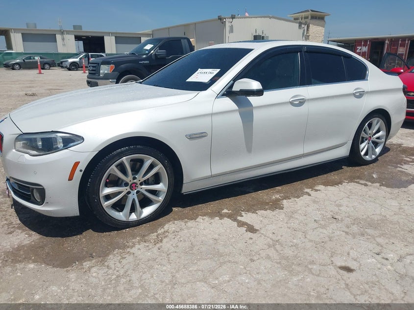2014 BMW 5 series VIN WBA5B3C50ED535173 IAAI salvage auction — NORMAL WEAR, Original (Texas), sold $1,775 on 2026-08-17 (photo 2)