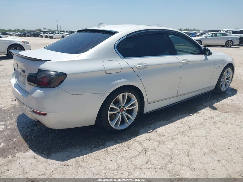 2014 BMW 5 series VIN WBA5B3C50ED535173 IAAI salvage auction — NORMAL WEAR, Original (Texas), sold $1,775 on 2026-08-17 (photo 4)