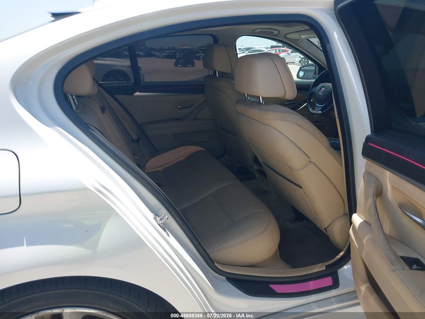 2014 BMW 5 series VIN WBA5B3C50ED535173 IAAI salvage auction — NORMAL WEAR, Original (Texas), sold $1,775 on 2026-08-17 (photo 8)