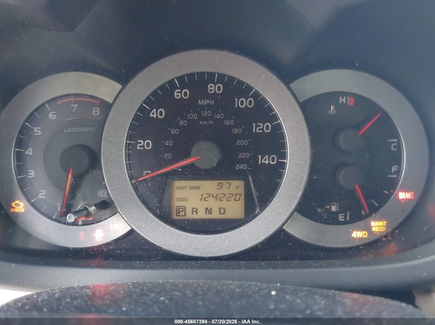 2007 Toyota Rav4 VIN JTMBK31V076017452 IAAI salvage auction — UNKNOWN, Clear (Florida), sold $75 on 2026-07-23 (photo 7)