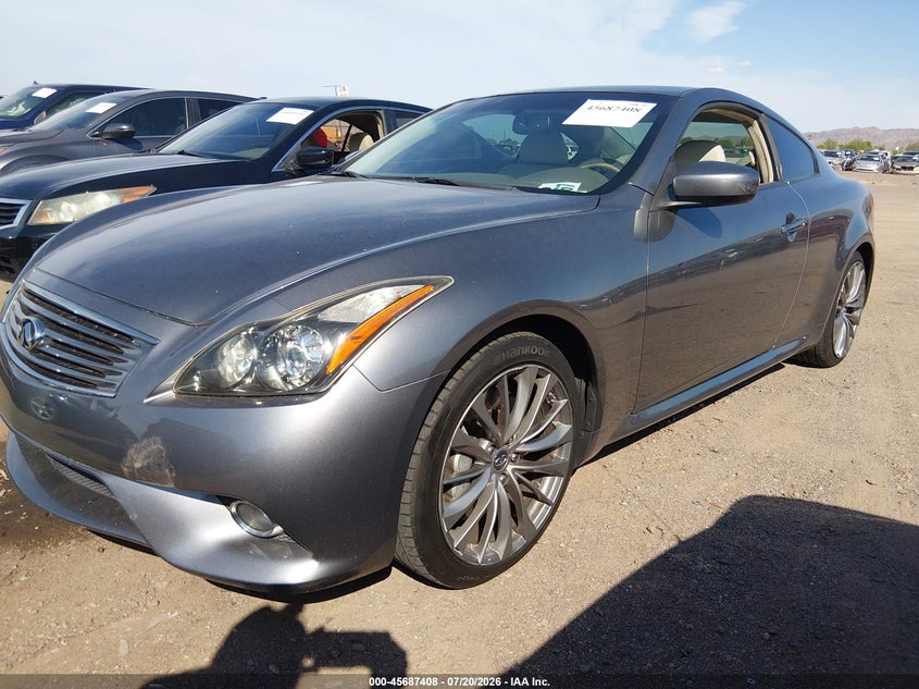 2012 Infiniti G VIN JN1CV6EK8CM422903 IAAI salvage auction — NORMAL WEAR, Clear-Dealer Only (Arizona), sold $3,850 on 2026-07-28 (photo 2)