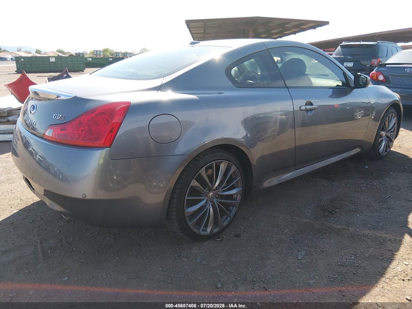 2012 Infiniti G VIN JN1CV6EK8CM422903 IAAI salvage auction — NORMAL WEAR, Clear-Dealer Only (Arizona), sold $3,850 on 2026-07-28 (photo 4)