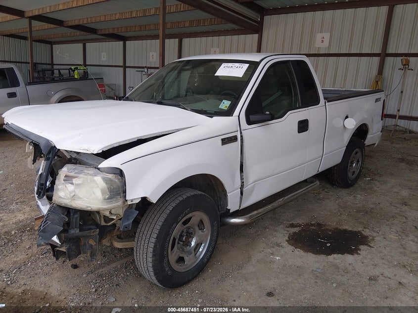 2005 Ford F-150 VIN 1FTRF12205KF14615 IAAI salvage auction — FRONT END, Salvage (Louisiana), sold $850 on 2026-09-08 (photo 2)