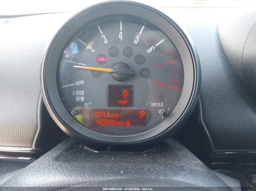 2015 Mini Countryman VIN WMWZC5C5XFWP46249 IAAI salvage auction — NORMAL WEAR, Clear (New Hampshire), sold $25 on 2026-07-28 (photo 7)