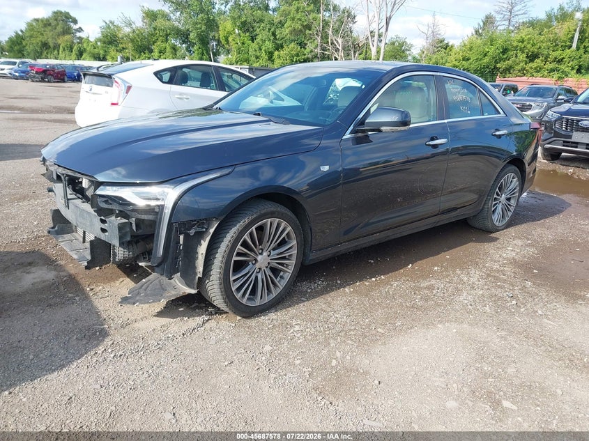 2020 Cadillac Ct4 VIN 1G6DF5RK7L0151717 IAAI salvage auction — FRONT END, Clear (Michigan), sold $7,325 on 2026-09-03 (photo 2)