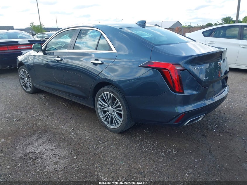 2020 Cadillac Ct4 VIN 1G6DF5RK7L0151717 IAAI salvage auction — FRONT END, Clear (Michigan), sold $7,325 on 2026-09-03 (photo 3)