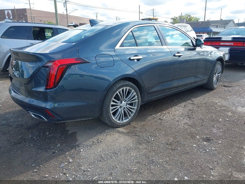 2020 Cadillac Ct4 VIN 1G6DF5RK7L0151717 IAAI salvage auction — FRONT END, Clear (Michigan), sold $7,325 on 2026-09-03 (photo 4)