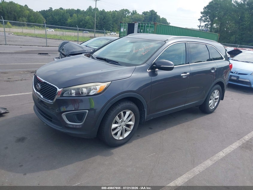 2016 Kia Sorento VIN 5XYPG4A31GG026511 IAAI salvage auction — NORMAL WEAR, Clear (North Carolina), sold $1,575 on 2026-09-03 (photo 2)