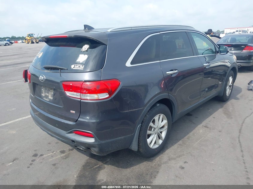 2016 Kia Sorento VIN 5XYPG4A31GG026511 IAAI salvage auction — NORMAL WEAR, Clear (North Carolina), sold $1,575 on 2026-09-03 (photo 4)