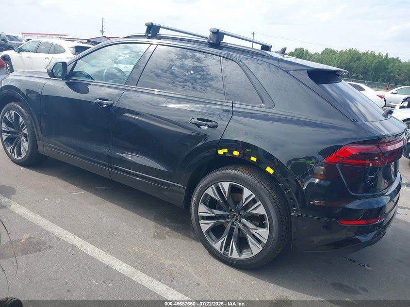 2025 Audi Q8 VIN WA1FVBF14SD015307 IAAI salvage auction — REAR END, Salvage (North Carolina), sold $38,750 on 2026-08-06 (photo 3)