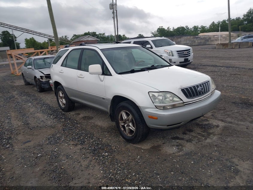 2003 Lexus Rx 300 VIN JTJGF10U030152318 IAAI salvage auction — NORMAL WEAR, Clear (North Carolina), sold $625 on 2026-07-31 (photo 1)