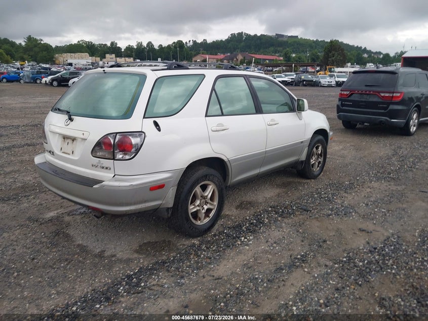 2003 Lexus Rx 300 VIN JTJGF10U030152318 IAAI salvage auction — NORMAL WEAR, Clear (North Carolina), sold $625 on 2026-07-31 (photo 4)