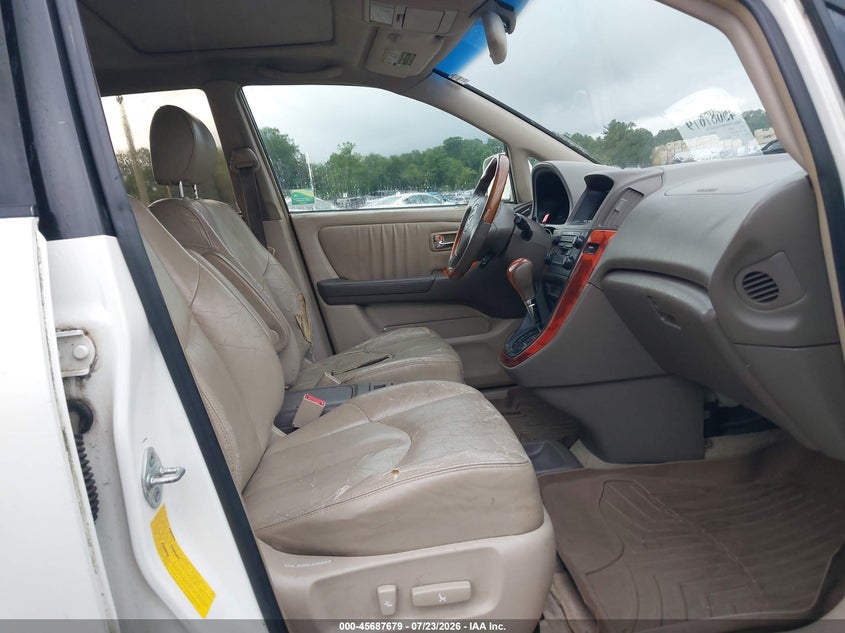 2003 Lexus Rx 300 VIN JTJGF10U030152318 IAAI salvage auction — NORMAL WEAR, Clear (North Carolina), sold $625 on 2026-07-31 (photo 5)