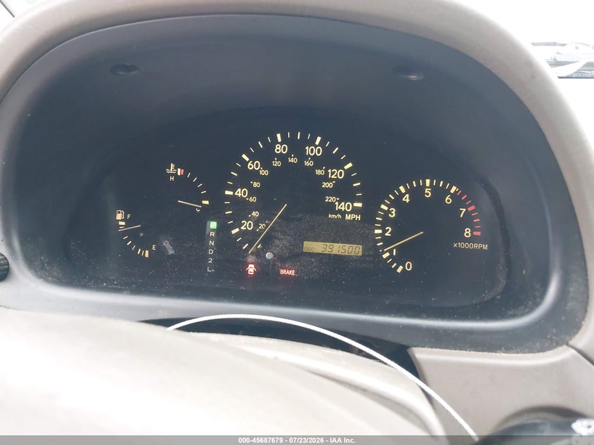 2003 Lexus Rx 300 VIN JTJGF10U030152318 IAAI salvage auction — NORMAL WEAR, Clear (North Carolina), sold $625 on 2026-07-31 (photo 7)