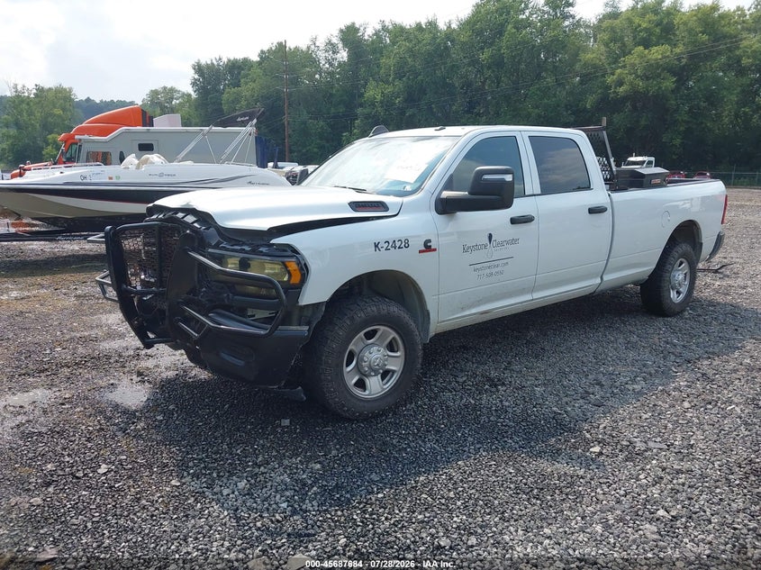 2024 Ram 2500 VIN 3C6UR5HL9RG175852 IAAI salvage auction — FRONT END, Wait Title, sold $11,800 on 2026-10-09 (photo 2)
