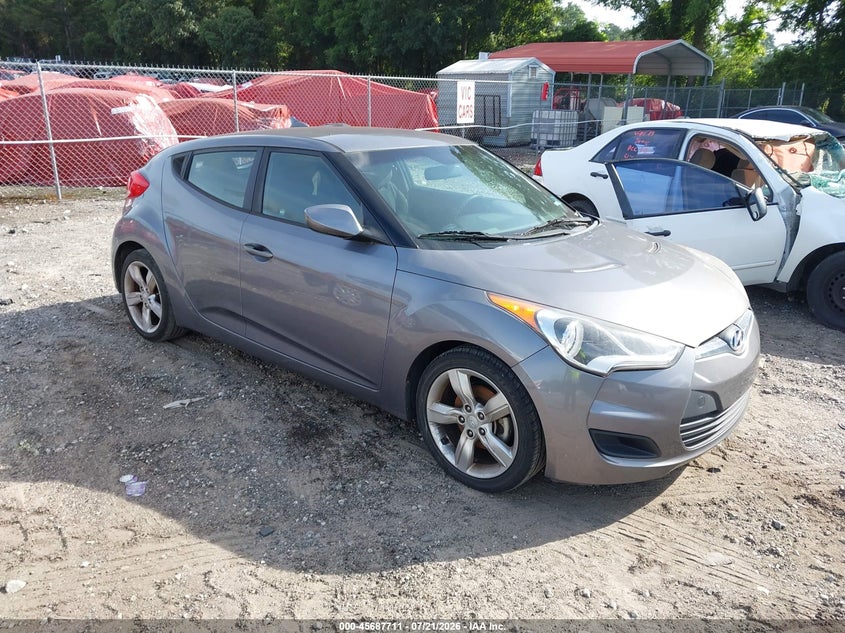 2015 Hyundai Veloster VIN KMHTC6AD3FU236910 IAAI salvage auction — NORMAL WEAR, Clear (Georgia), sold $125 on 2026-07-31 (photo 1)