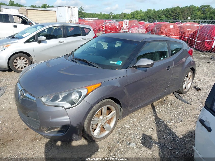 2015 Hyundai Veloster VIN KMHTC6AD3FU236910 IAAI salvage auction — NORMAL WEAR, Clear (Georgia), sold $125 on 2026-07-31 (photo 2)