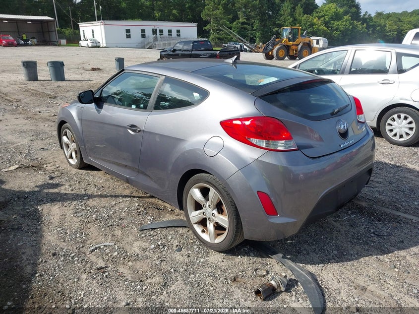 2015 Hyundai Veloster VIN KMHTC6AD3FU236910 IAAI salvage auction — NORMAL WEAR, Clear (Georgia), sold $125 on 2026-07-31 (photo 3)