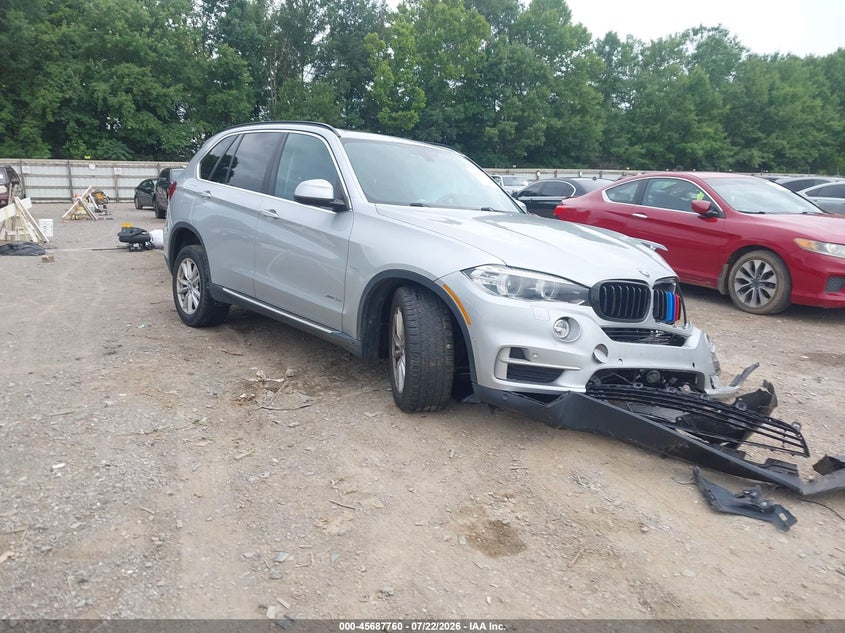 2015 BMW X5 VIN 5UXKR0C55F0K66188 IAAI salvage auction — FRONT END, Wait Title, sold $2,400 on 2026-08-21 (photo 1)