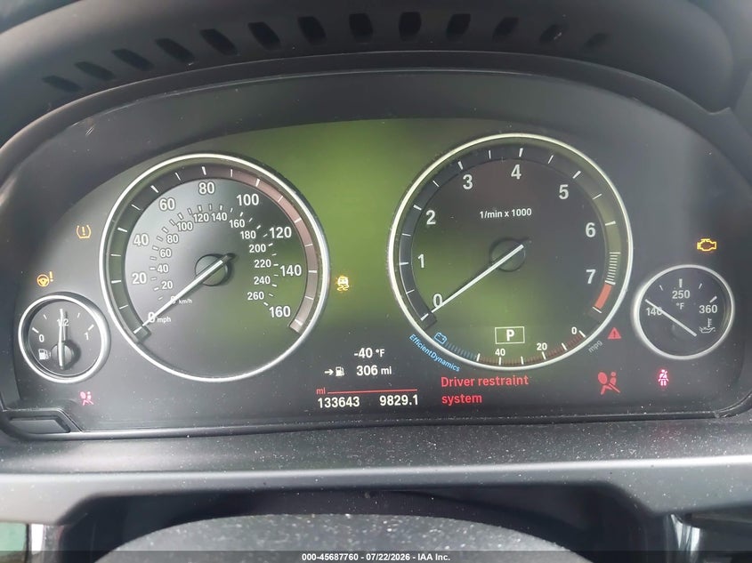 2015 BMW X5 VIN 5UXKR0C55F0K66188 IAAI salvage auction — FRONT END, Wait Title, sold $2,400 on 2026-08-21 (photo 7)