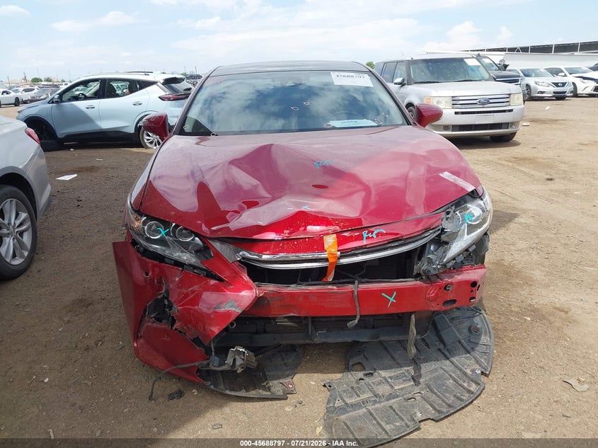 2016 Lexus ES VIN JTHBK1GG8G2220026 IAAI salvage auction — FRONT END, Salvage (Arizona), sold $5,300 on 2026-08-03 (photo 6)