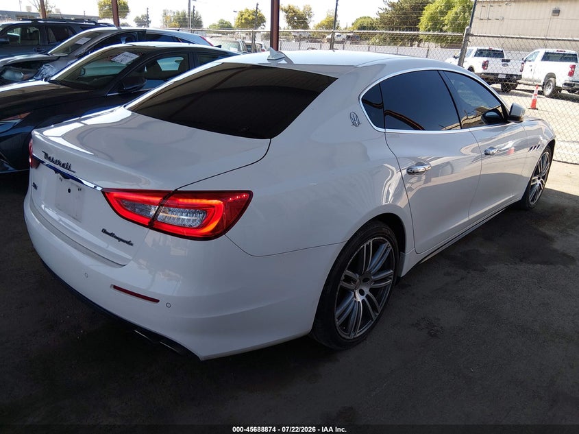 2017 Maserati Quattroporte VIN ZAM56RRA6H1232396 IAAI salvage auction — FRONT END, Salvage (California), sold $25 on 2026-09-06 (photo 4)