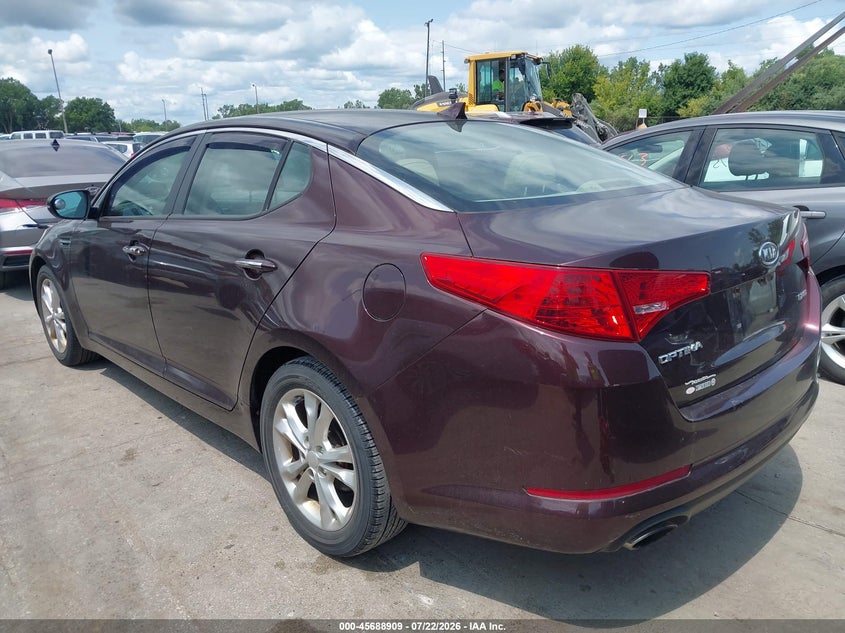 2012 Kia Optima VIN 5XXGN4A78CG015447 IAAI salvage auction — NORMAL WEAR, Original (Ohio), sold $925 on 2026-07-28 (photo 3)