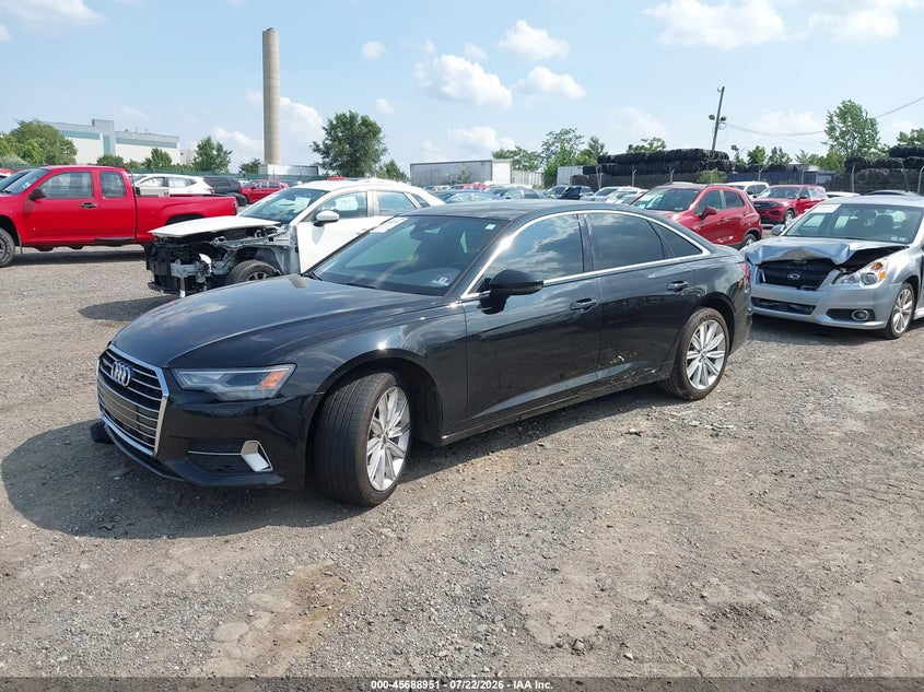 2019 Audi A6 VIN WAUD8AF20KN125687 IAAI salvage auction — RIGHT SIDE, Wait Title, sold $10,200 on 2026-09-18 (photo 2)