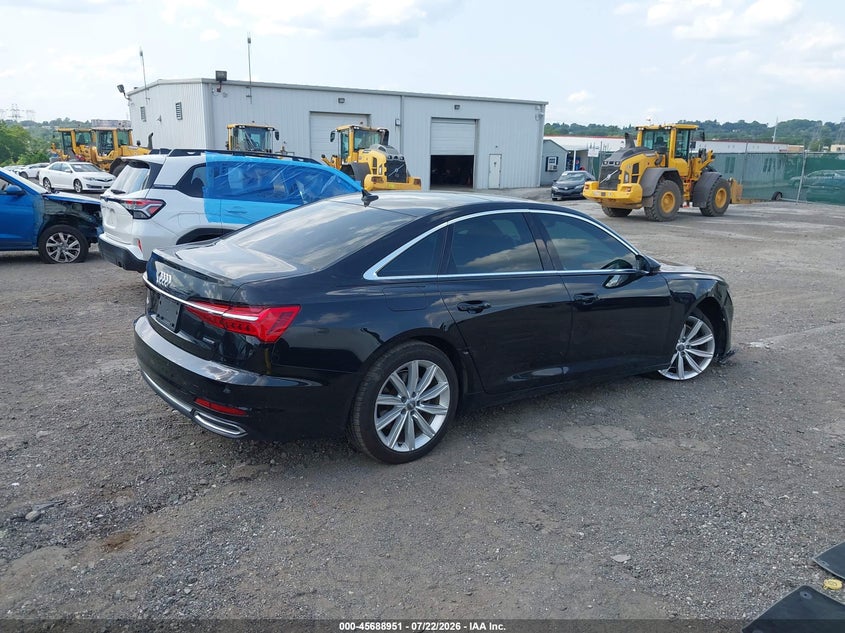 2019 Audi A6 VIN WAUD8AF20KN125687 IAAI salvage auction — RIGHT SIDE, Wait Title, sold $10,200 on 2026-09-18 (photo 4)