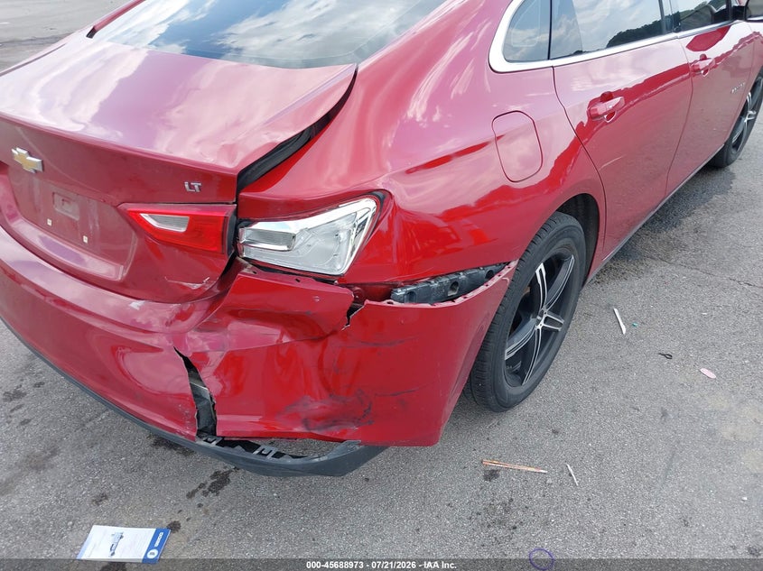 2016 Chevrolet Malibu VIN 1G1ZE5ST5GF278972 IAAI salvage auction — REAR END, Clear (Indiana), sold $1,800 on 2026-09-11 (photo 6)