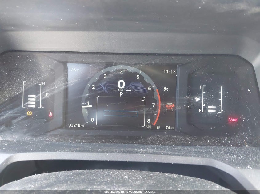 2025 Toyota 4runner VIN JTEVA5BR9S5009888 IAAI salvage auction — LEFT SIDE, Clear (Michigan), sold $25 on 2026-07-30 (photo 7)