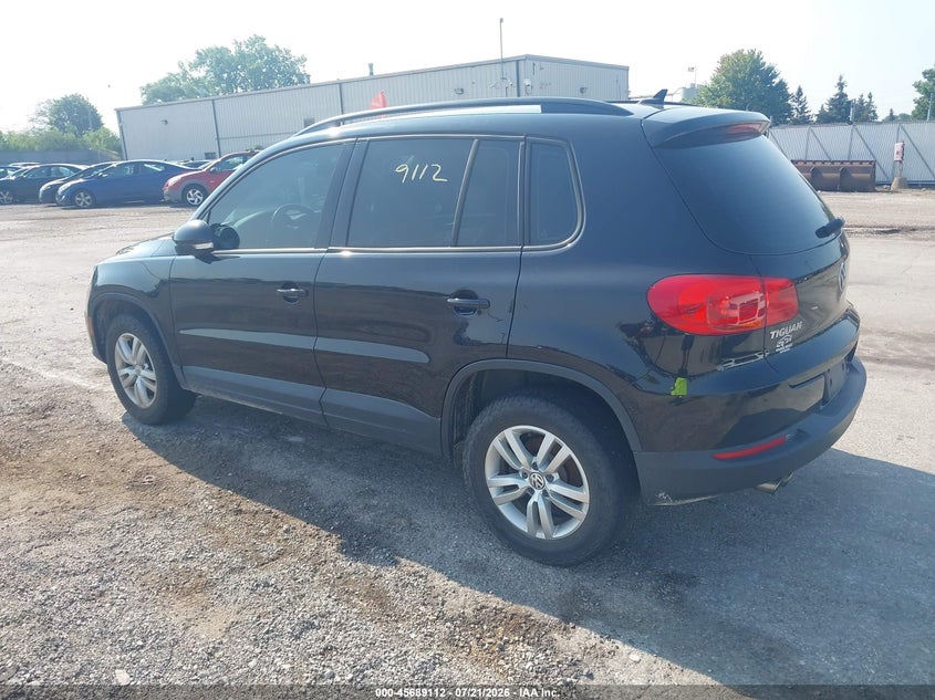 2017 Volkswagen Tiguan VIN WVGBV7AX3HW508210 IAAI salvage auction — NORMAL WEAR, Clear (Illinois), sold $1,250 on 2026-07-29 (photo 3)