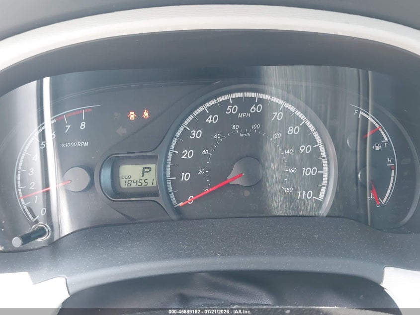2012 Toyota Sienna VIN 5TDKK3DC8CS237555 IAAI salvage auction — FRONT END, Salvage Title, sold $1,800 on 2026-08-01 (photo 7)