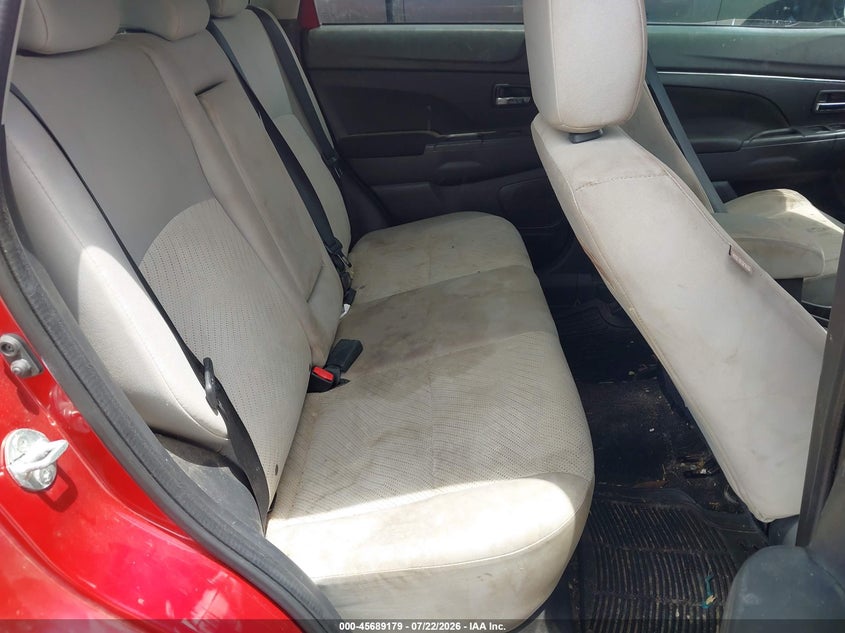 2015 Mitsubishi Outlander sport VIN 4A4AP4AW6FE034491 IAAI salvage auction — NORMAL WEAR, Repossession Paperwork (Georgia), sold $850 on 2026-09-02 (photo 8)