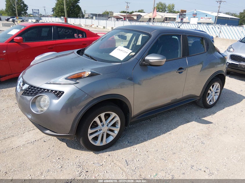 2016 Nissan Juke VIN JN8AF5MR3GT609007 IAAI salvage auction — NORMAL WEAR, Clear (Illinois), sold $25 on 2026-07-28 (photo 2)