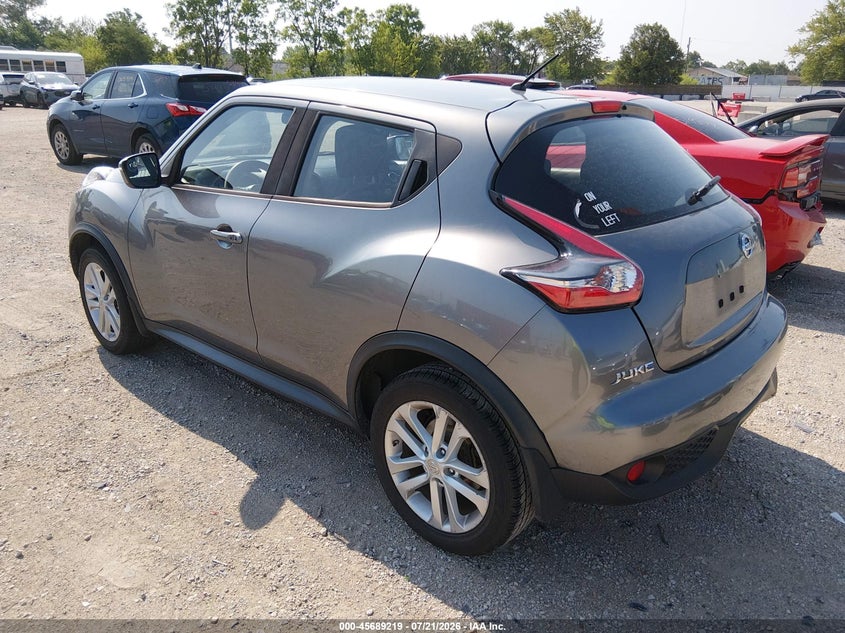2016 Nissan Juke VIN JN8AF5MR3GT609007 IAAI salvage auction — NORMAL WEAR, Clear (Illinois), sold $25 on 2026-07-28 (photo 3)