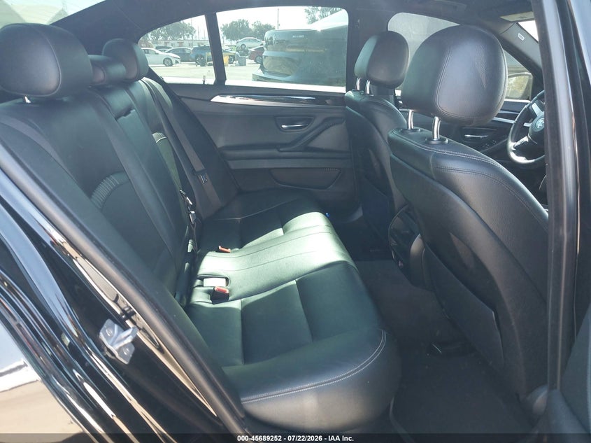 2014 BMW 5er VIN WBA5B1C55ED478943 IAAI salvage auction — LEFT FRONT, Salvage (California), sold $2,950 on 2026-08-03 (photo 8)