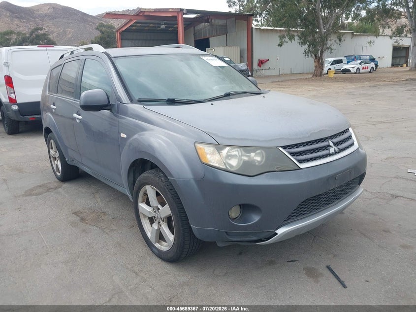 2007 Mitsubishi Outlander VIN JA4MS41XX7Z001588 IAAI salvage auction — NORMAL WEAR, Clear - Dealer Only (California), sold $200 on 2026-07-28 (photo 1)