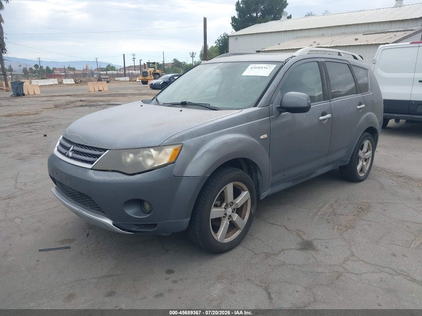 2007 Mitsubishi Outlander VIN JA4MS41XX7Z001588 IAAI salvage auction — NORMAL WEAR, Clear - Dealer Only (California), sold $200 on 2026-07-28 (photo 2)