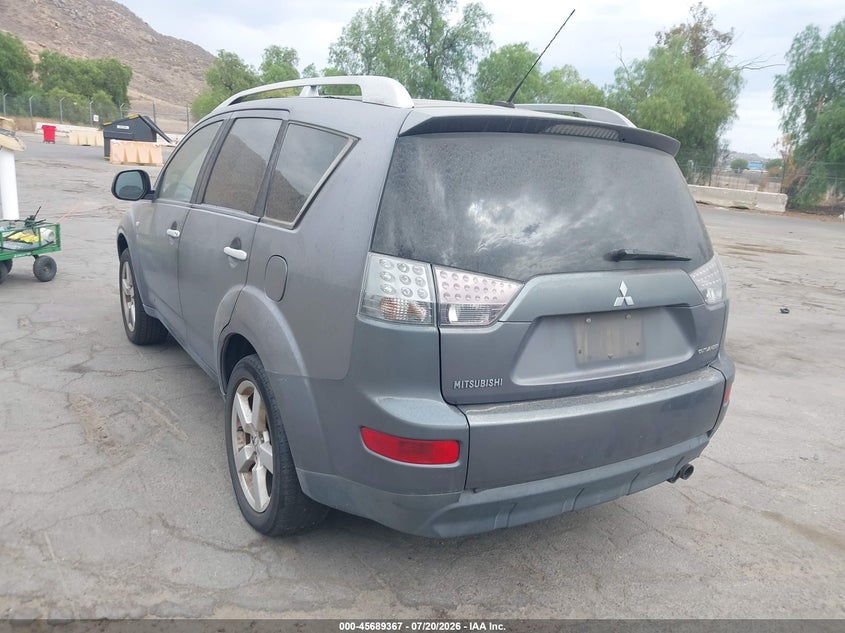 2007 Mitsubishi Outlander VIN JA4MS41XX7Z001588 IAAI salvage auction — NORMAL WEAR, Clear - Dealer Only (California), sold $200 on 2026-07-28 (photo 3)