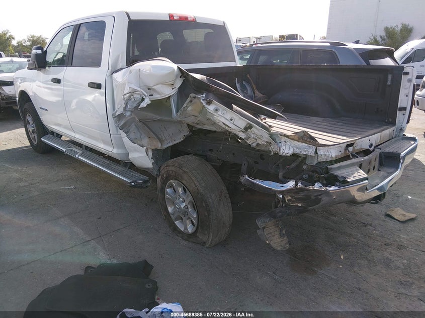 2026 Ram 2500 VIN 3C6UR5DJ4TG259203 IAAI salvage auction — REAR END, Enterprise Vehicles Clear Only (North Carolina), sold $10,000 on 2026-07-29 (photo 3)