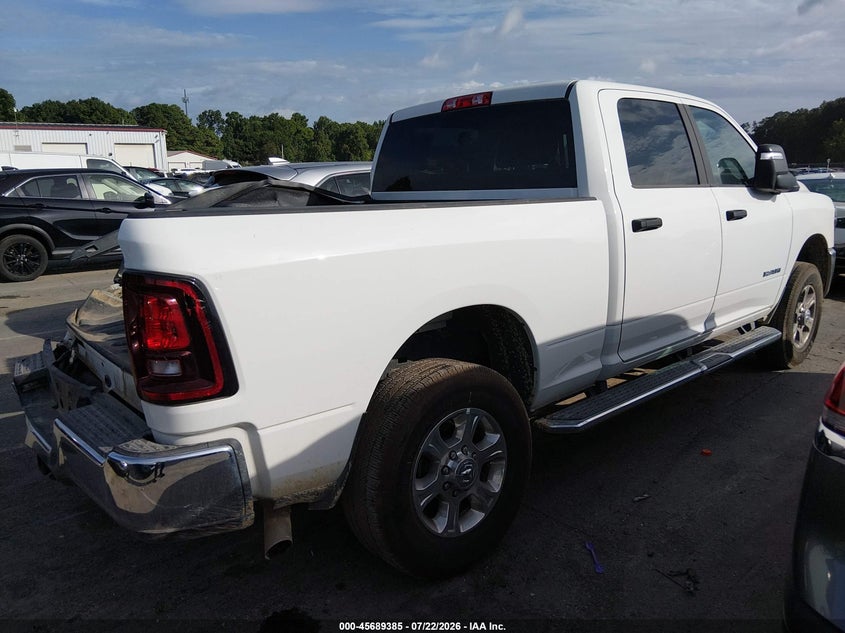 2026 Ram 2500 VIN 3C6UR5DJ4TG259203 IAAI salvage auction — REAR END, Enterprise Vehicles Clear Only (North Carolina), sold $10,000 on 2026-07-29 (photo 4)