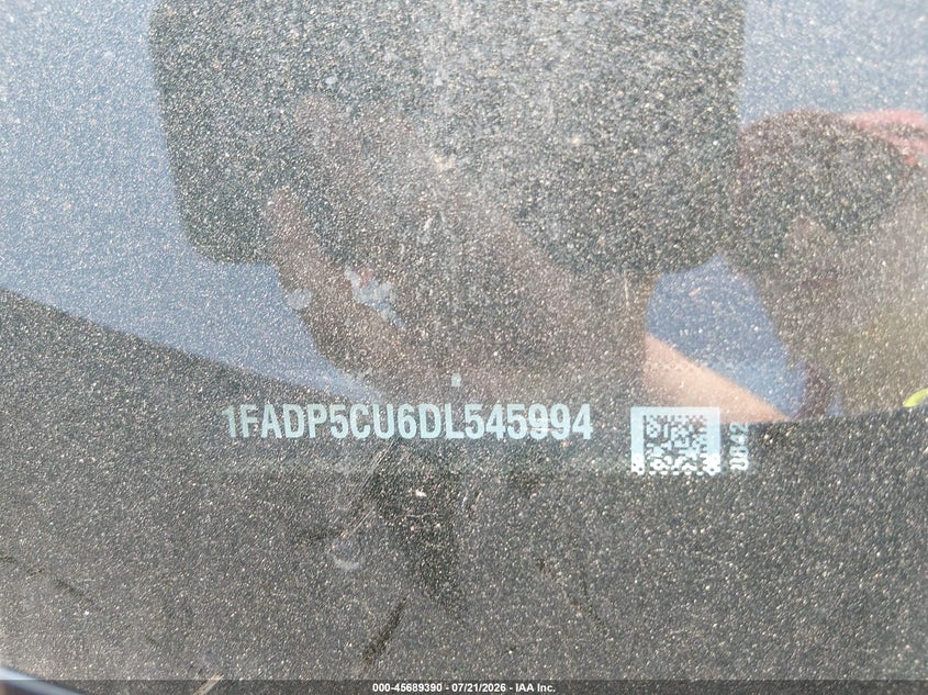 2013 Ford C-max VIN 1FADP5CU6DL545994 IAAI salvage auction — NORMAL WEAR, Clear (Washington), sold $1,075 on 2026-08-02 (photo 9)