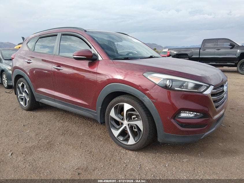 2016 Hyundai Tucson VIN KM8J33A2XGU159698 IAAI salvage auction — NORMAL WEAR, Clear-Dealer Only (Arizona), sold $200 on 2026-07-28 (photo 1)