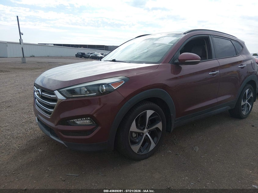 2016 Hyundai Tucson VIN KM8J33A2XGU159698 IAAI salvage auction — NORMAL WEAR, Clear-Dealer Only (Arizona), sold $200 on 2026-07-28 (photo 2)